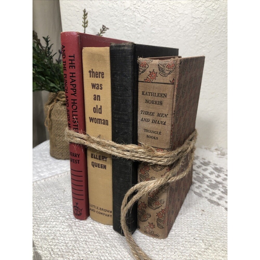 Lot of Antique/Vintage Books for Decor Dark Academia Aesthetic READ DESCRIPTION